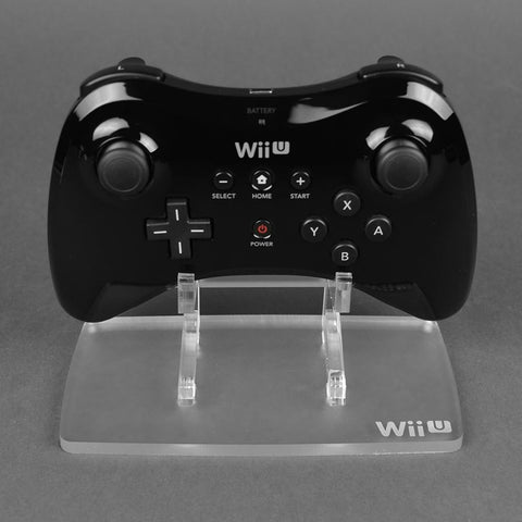 Display stand for Nintendo Wii U Pro controller - Frosted Clear | Rose Colored Gaming