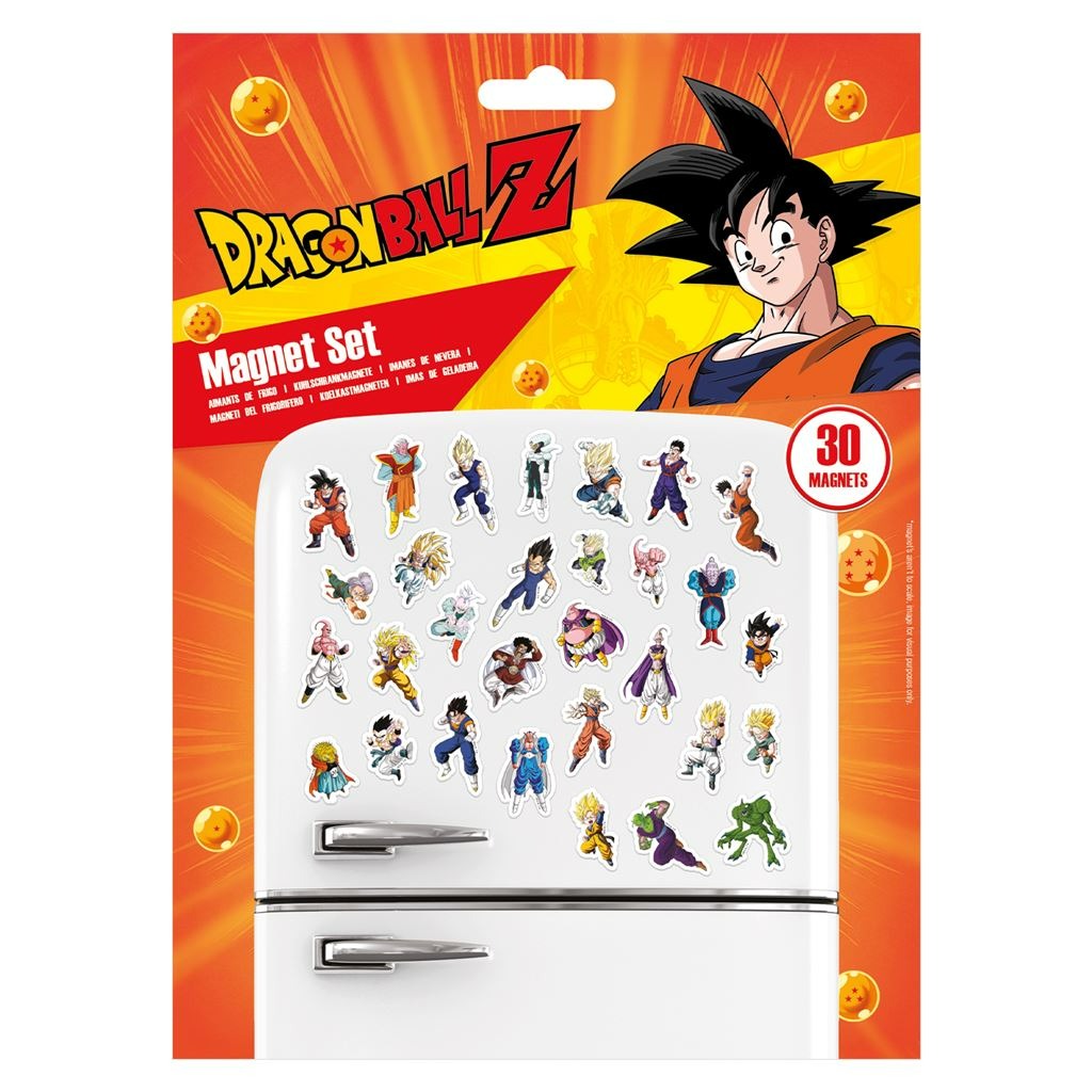 Dragon Ball Z the Buu Saga fridge magnet set | Pyramid