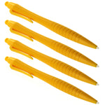 Large Ergonomic Touch Screen Stylus Pen - 4 Pack Yellow | ZedLabz