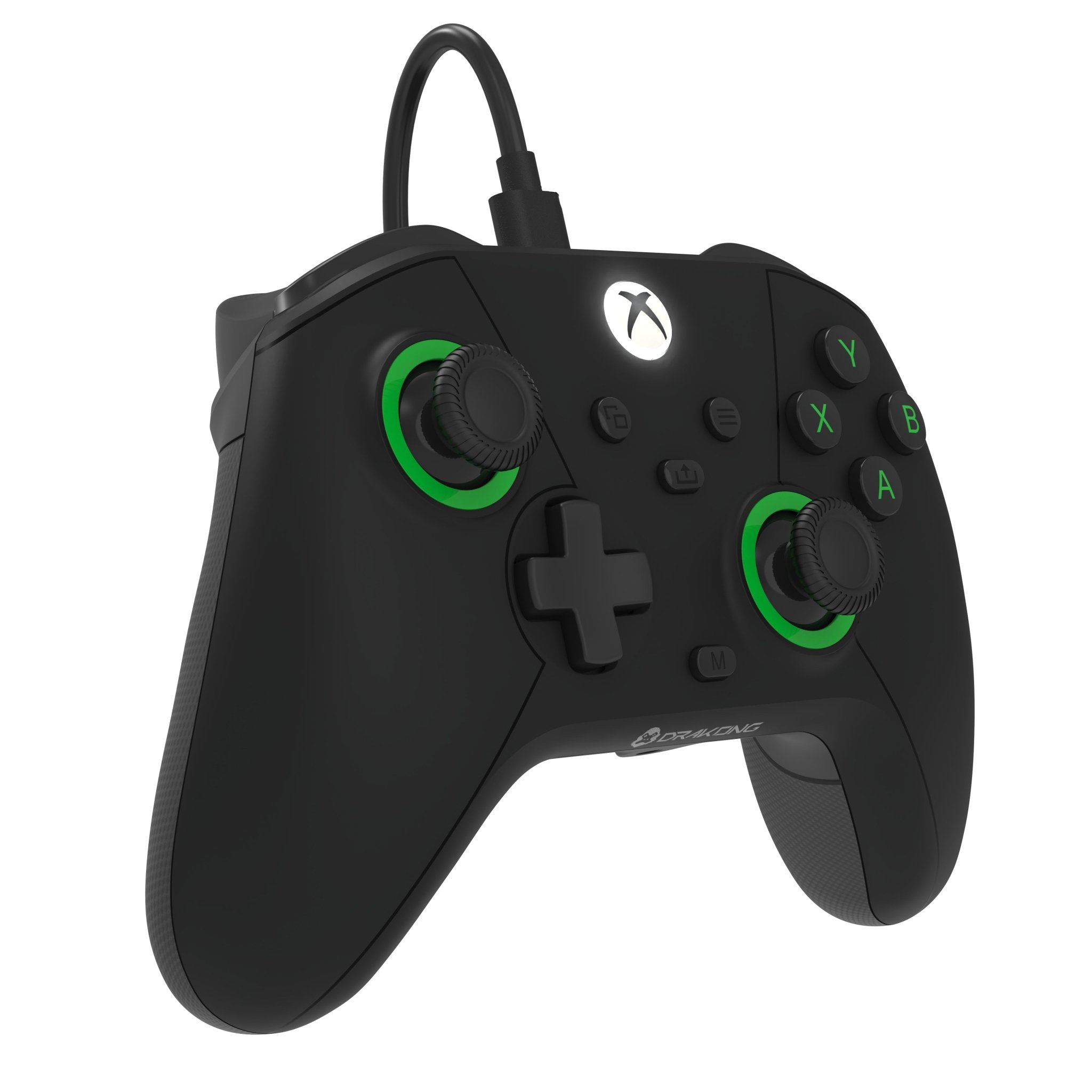 The Challenger Wired Controller for XBOX Series X|S, XBOX One, Windows 10|11 - Black | Drakong 