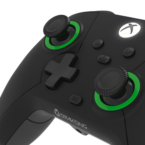 The Challenger Wired Controller for XBOX Series X|S, XBOX One, Windows 10|11 - Black | Drakong 