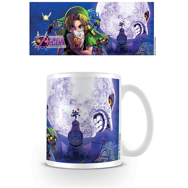 The Legend of Zelda Majora's Mask moon official mug 11oz/315ml white ceramic | Pyramid - 1