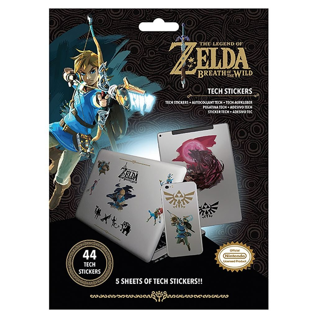 The Legend of Zelda tech sticker set for laptops consoles accessories | Pyramid - 1
