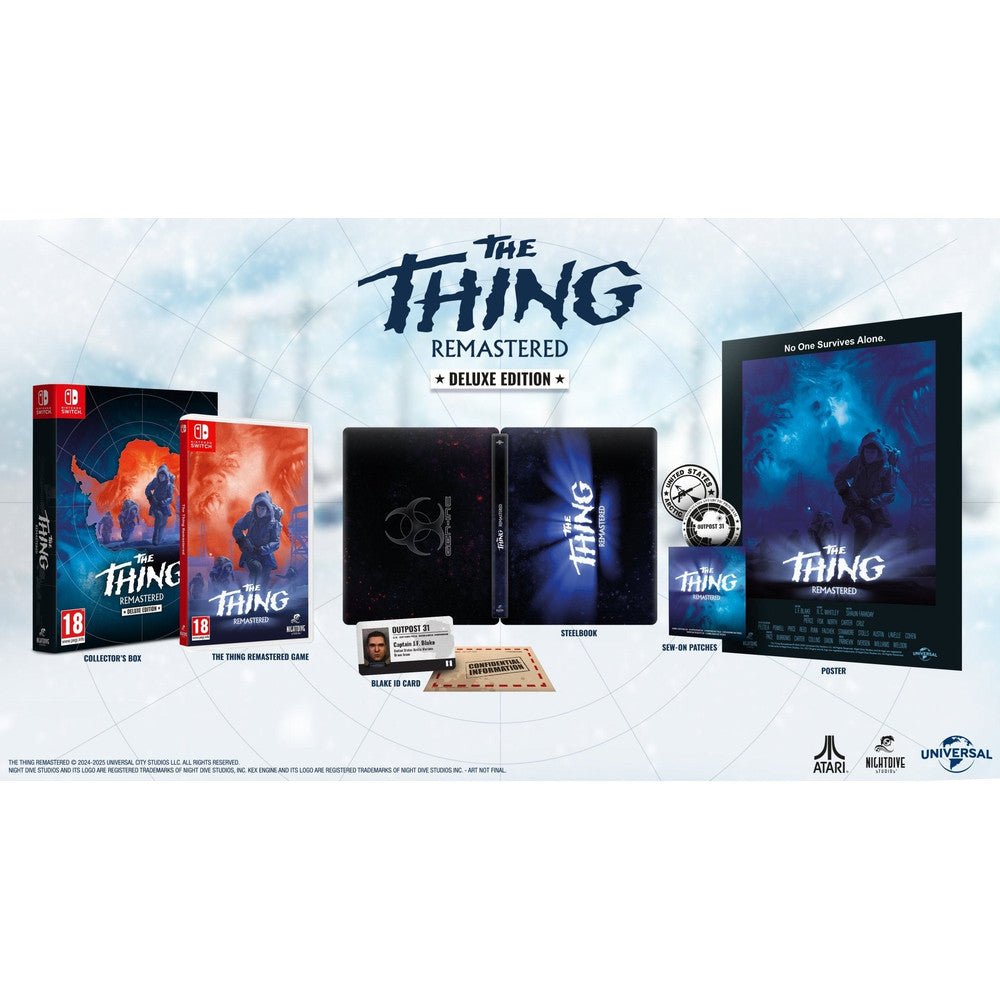 The Thing: Remastered Deluxe Big Box Edition for Nintendo Switch | Atari - 2