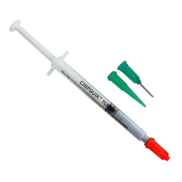 Thermal paste silicone compound TC3 - 1g syringe | Chip Quik - 2