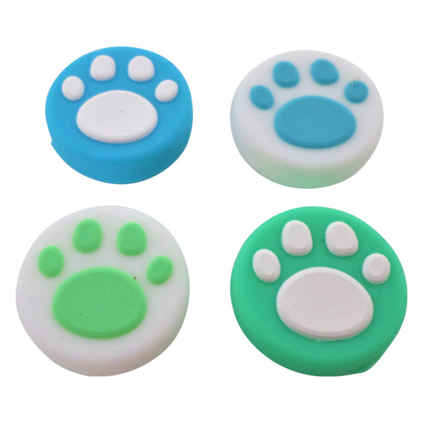 Thumb grip for Switch Lite & Joy-Con Animal Crossing edition paws silicone caps - 4 pack | ZedLabz