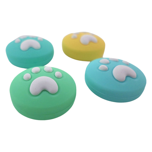 Thumb grips for Nintendo Switch Lite & Switch Joy-Con silicone caps - 4 pack Animal Crossing edition Multi colour | ZedLabz