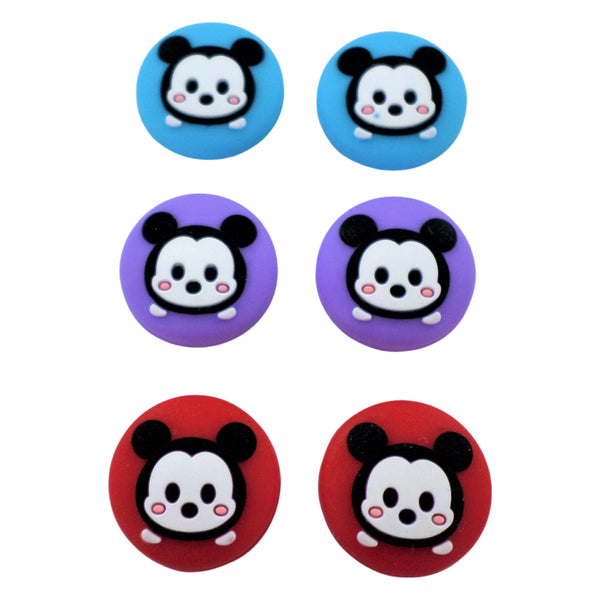 Thumb grips for Nintendo Switch Lite & Switch Joy-Con silicone caps - 6 pack Tsum Tsum edition | ZedLabz