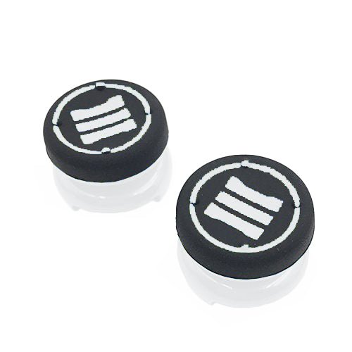 Thumbstick extender grips for Sony PS4 controllers tall XL heavy duty non slip analog thumb cap mod - 2 pack White | ZedLabz