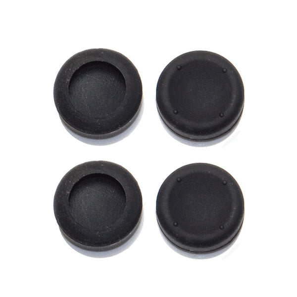 Thumbstick grips for PS3 & Xbox 360 controllers analog concave caps - 4 pack black | ZedLabz