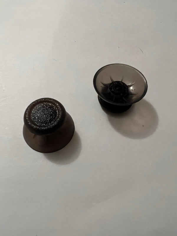Thumbstick Set for Sony PS4 clear black clearance - 1