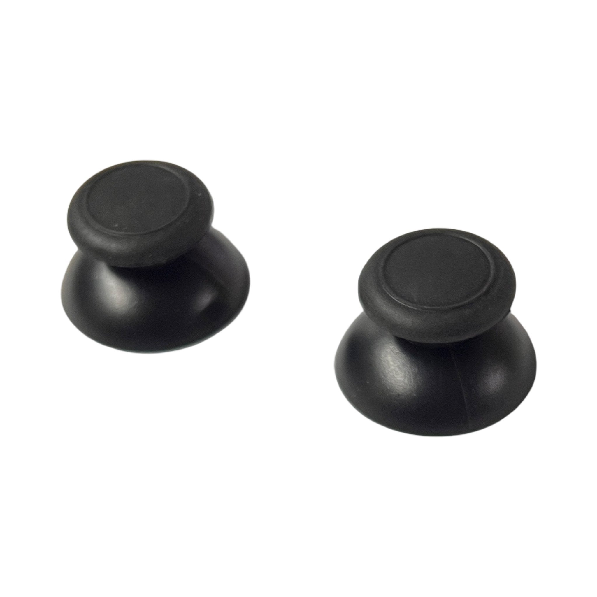 Thumbsticks for Nintendo Wii classic controller & nunchuck analog rubber grip sticks - 2 pack Black | ZedLabz - 1