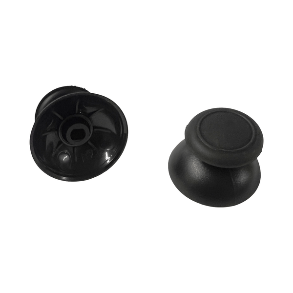 Thumbsticks for Nintendo Wii U Gamepad controller analog rubber grip sticks - 2 pack black | ZedLabz