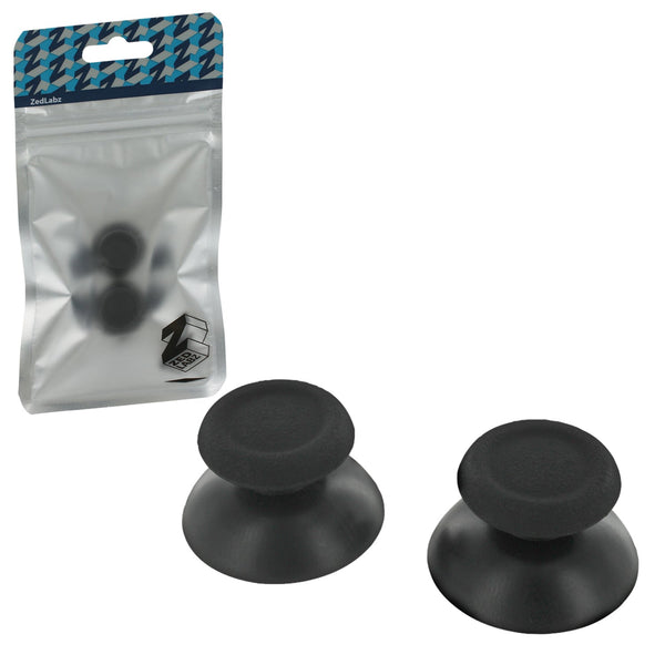Thumbsticks for Sony PS4 controllers analog rubber grip sticks compatible replacement - 2 pack Grey | ZedLabz