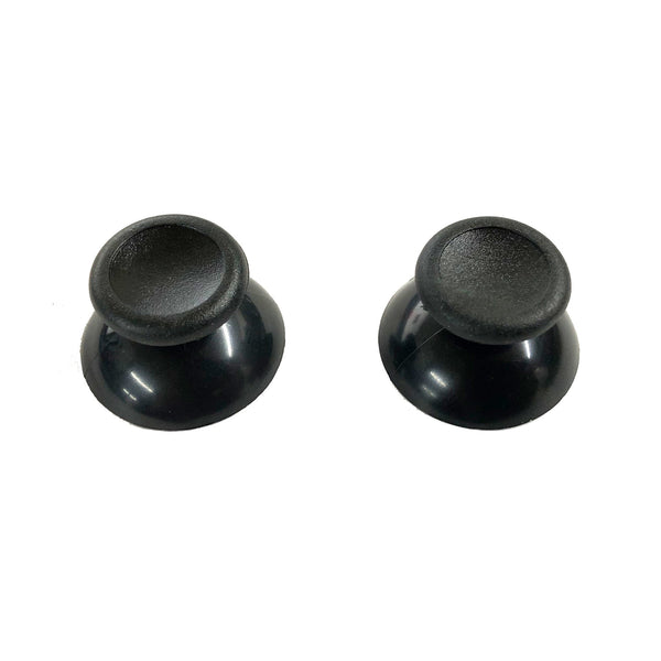 Thumbsticks for Xbox 360 S controller concave raised edge analog replacement – 2 pack black | ZedLabz