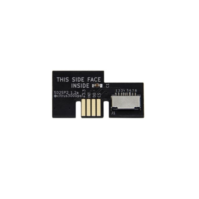 SD memory card serial port 2 SD2SP2 adapter for Nintendo GameCube NGC - Black | ZedLabz