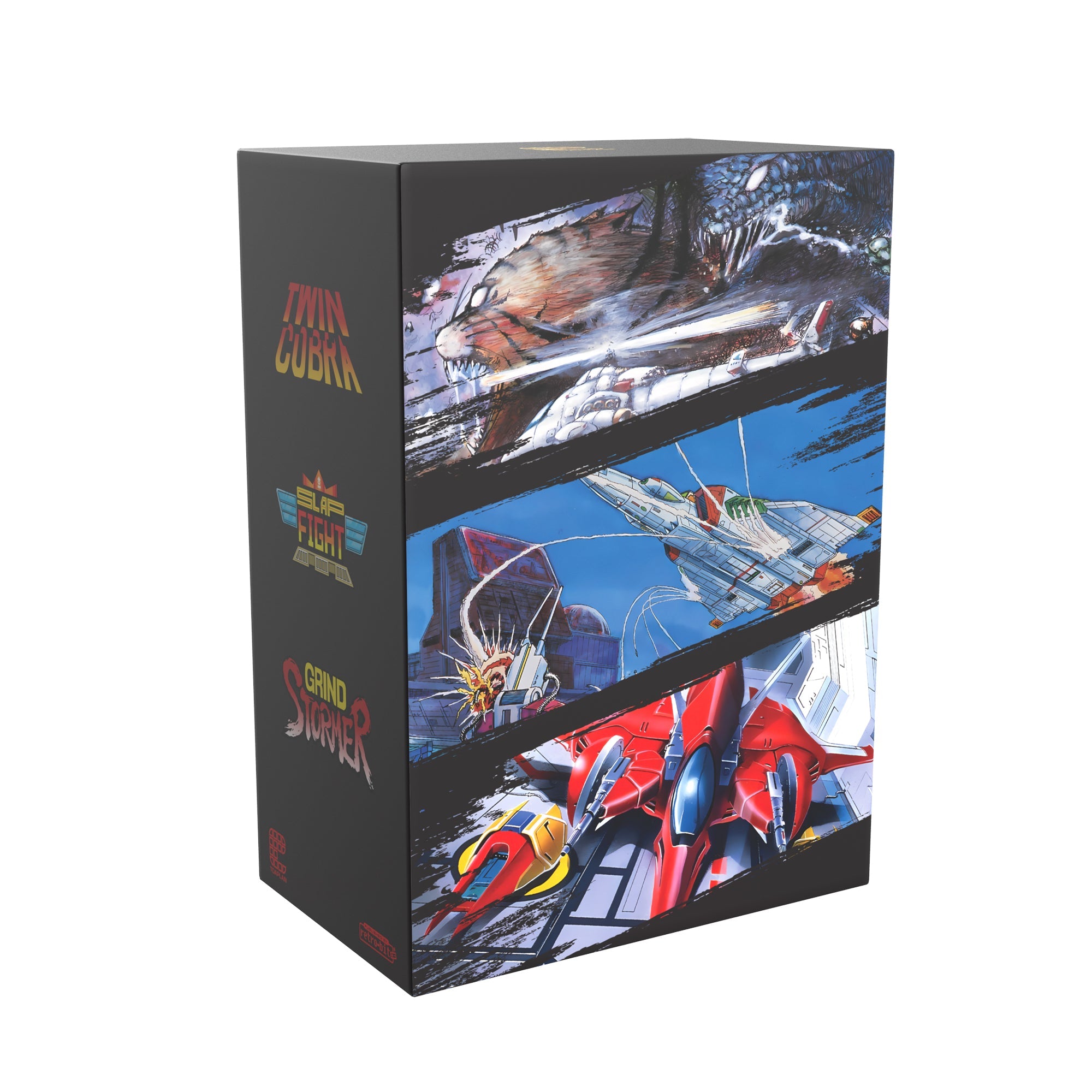 Toaplan Shooters Vol 2 - Collector’s Full Set inc Twin Cobra, Slap Fighter & Grind Stormer for Sega Genesis & Megadrive region free [PRE - ORDER] | Retro - bit Publishing - 2