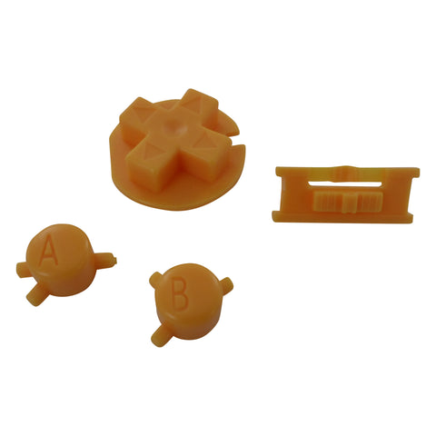 Replacement Button Set For Nintendo Game Boy Color - Yellow | ZedLabz