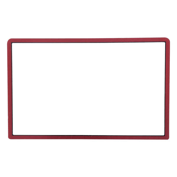 Top screen lens for Nintendo 3DS XL & New 3DS XL console plastic upper cover replacement - Red | ZedLabz