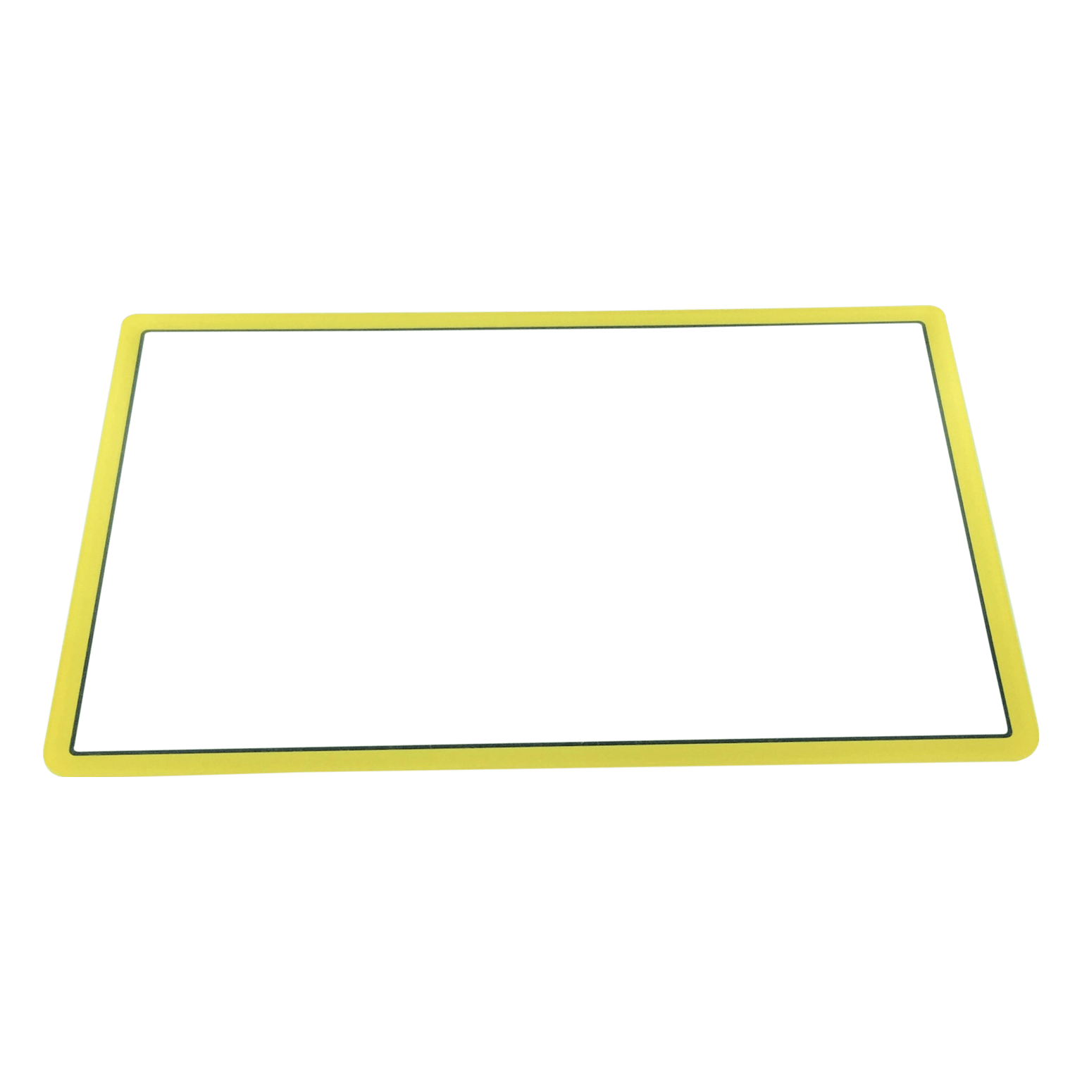 Top screen lens for Nintendo 3DS XL & New 3DS XL console plastic upper cover replacement - Yellow | ZedLabz - 2