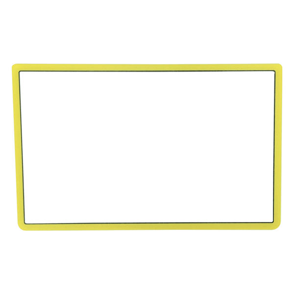 Top screen lens for Nintendo 3DS XL & New 3DS XL console plastic upper cover replacement - Yellow | ZedLabz