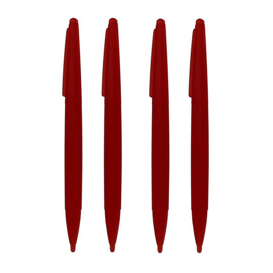 Large Stylus Pens For Nintendo DS/2DS/3DS Consoles - 4 Pack Red Wine | ZedLabz