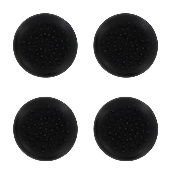 TPU analogue thumb grip stick concave covers caps for Xbox 360 - 4 pack black | ZedLabz