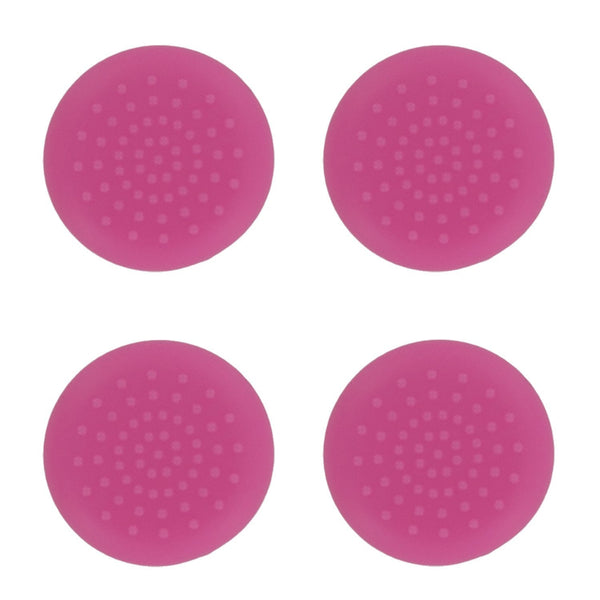 TPU analogue thumb grip stick concave covers caps for Xbox 360 - 4 pack pink | ZedLabz