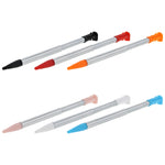 Metal Extendable Standard & XL Stylus Pen Set For 2015 Nintendo NEW 2DS XL - 8 Pack Multi-Colour | ZedLabz