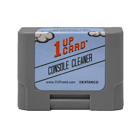 Game cartridge slot cleaner for Nintendo 64 controller N64 cleaning cartridge | 1UPcard