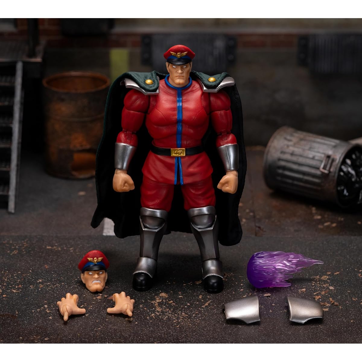 Ultra Street Fighter II: The Final Challengers M. Bison 1:12 Scale Action Figure | Jada Toys