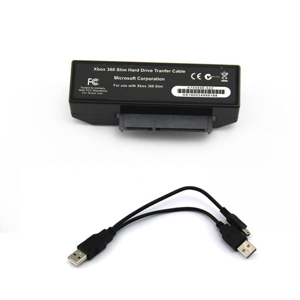 Transfer cable for Microsoft Xbox 360 Slim hard drive - black | ZedLabz