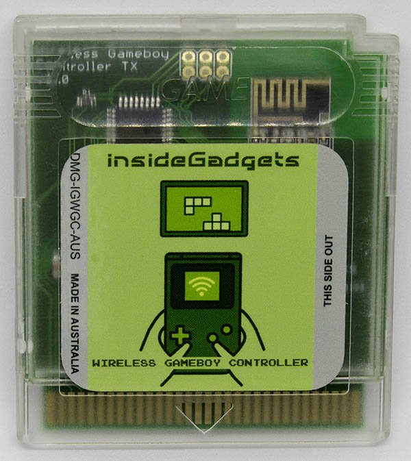 GB Transmitter cartridge for Gameboy wireless game controller ...