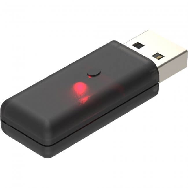 Tribute 64 2.4Ghz wireless N64 mini controller for N64, Switch, PC, Mac and Other USB Devices V2 - Clear red | Retro - Bit - 9