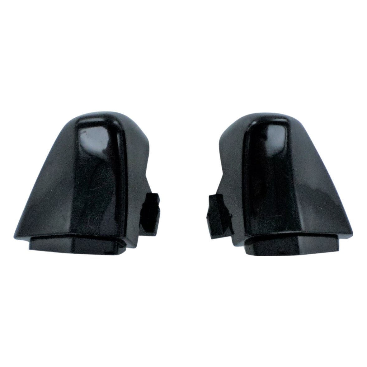 Trigger button set Xbox One Microsoft Controller 1537/1697/1698 model LT RT shoulder replacement gloss - Black | ZedLabz - 1