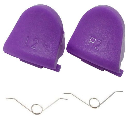 Trigger Button & Spring Set For Sony PS4 Controllers - Purple | ZedLabz