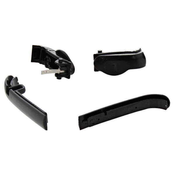 Trigger & Side Bumper Button Set For Nintendo Game Boy Advance - Black | ZedLabz
