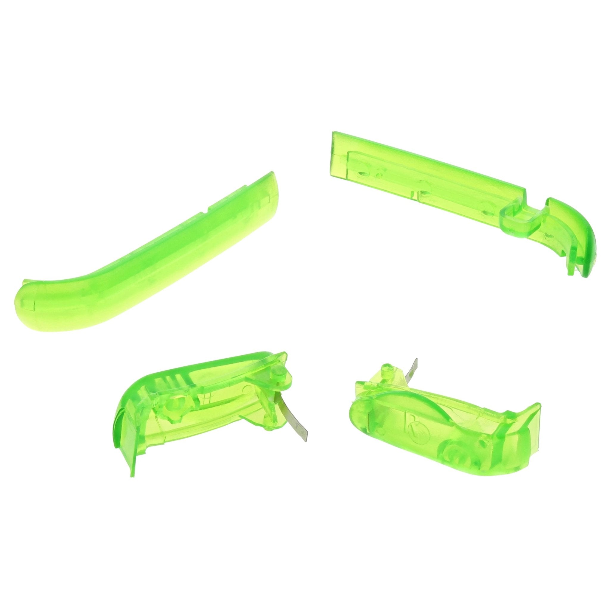 Trigger & Side Bumper Button Set For Nintendo Game Boy Advance - Clear Green | ZedLabz - 1