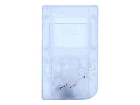 Front & Back housing shell for Nintendo Game Boy DMG-01 Original console - Clear | Retro Modding