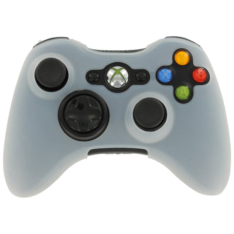 ZedLabz silicone case for Xbox 360 controller skin protector cover grip - white