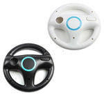 Racing Steering Wheel for Nintendo Wii controller wireless - Black & White | ZedLabz