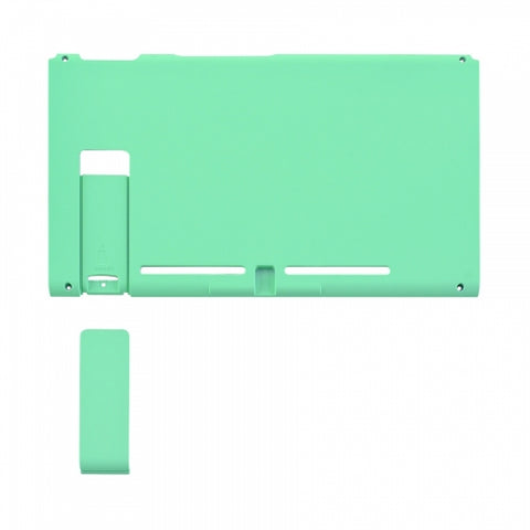 Housing shell for Nintendo Switch console back plate with kickstand soft touch - Mint Green | ZedLabz