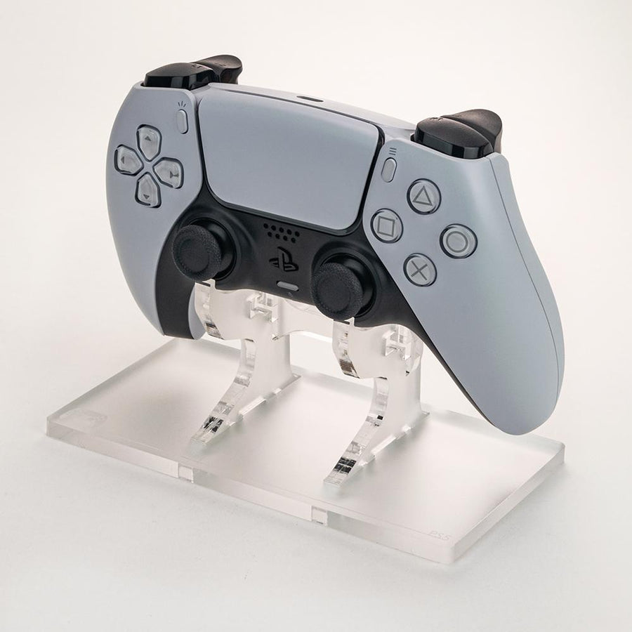 Display stand for Sony PS5 controller - Frosted Clear | Rose Colored Gaming