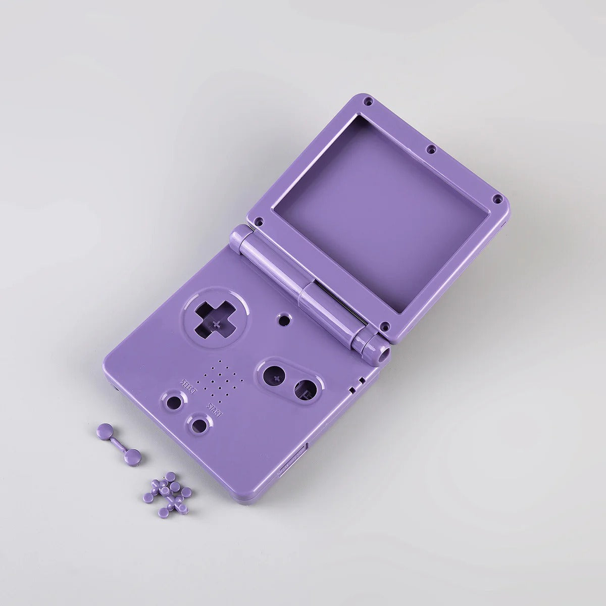 Atomic Purple Gameboy Gba Clear Shell Authentic Nintendo Gameboy