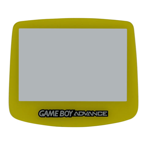 ZedLabz replacement screen lens plastic cover for Nintendo Game Boy Advance - yellow