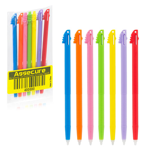Replacement Stylus For Nintendo 3DS XL - 7 Pack Rainbow | ZedLabz