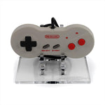 Display stand for Nintendo NES 'Dog Bone' controller - Crystal Clear | Rose Colored Gaming