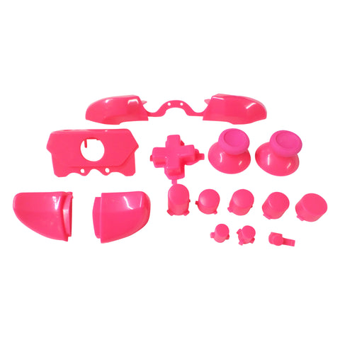 Full Button Set For Xbox One 1697 & One E 1698 Controllers - Pink | ZedLabz