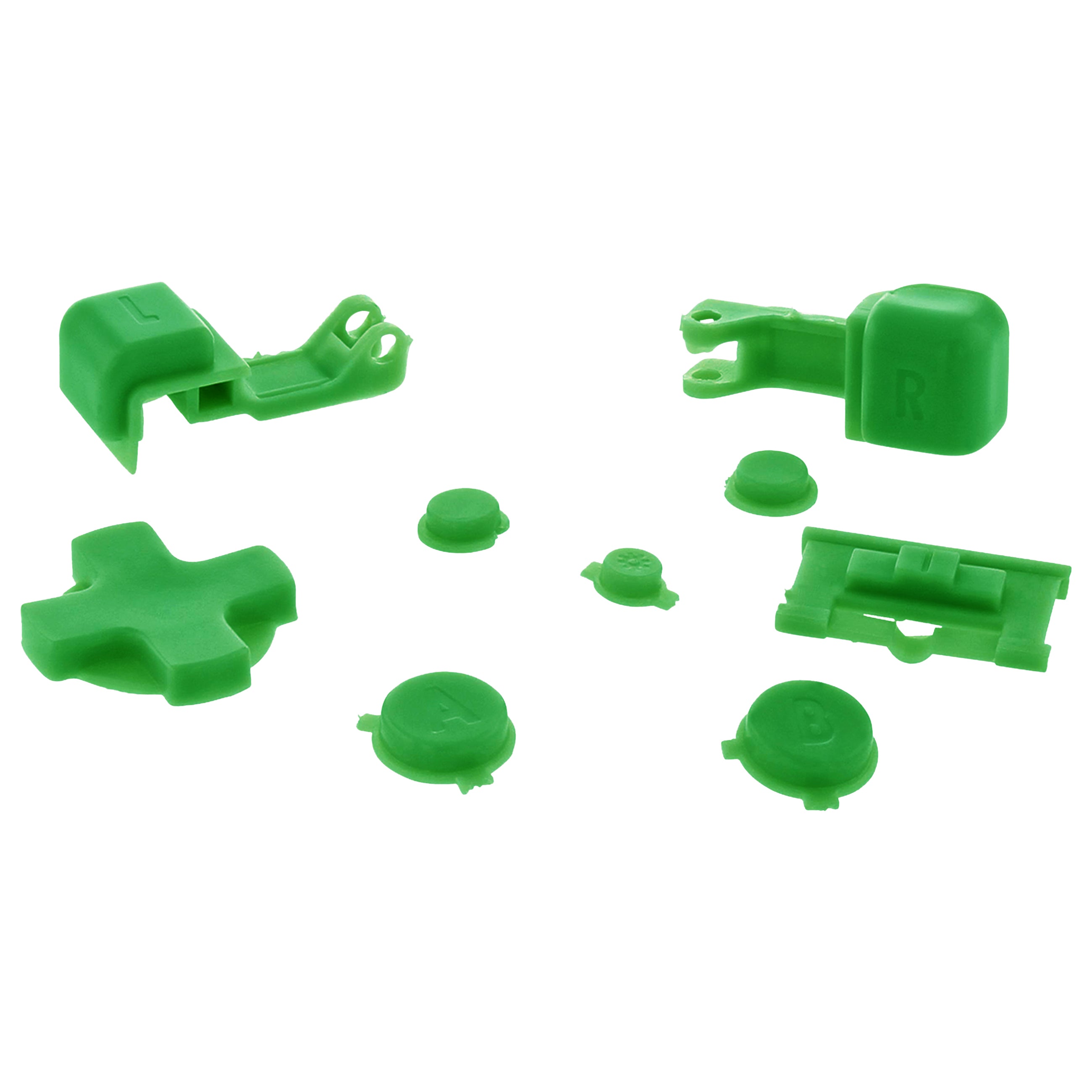 Replacement Button Set For Nintendo Game Boy Advance SP - Green | ZedLabz