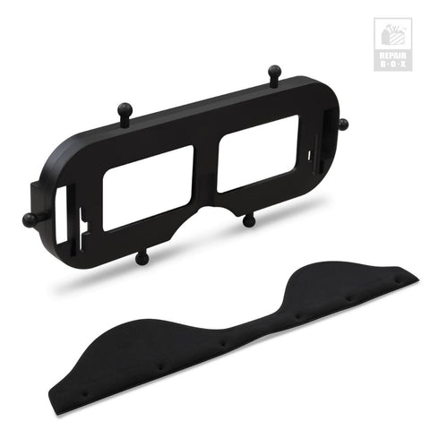 Eyeshade guard and eyeshade holder frame